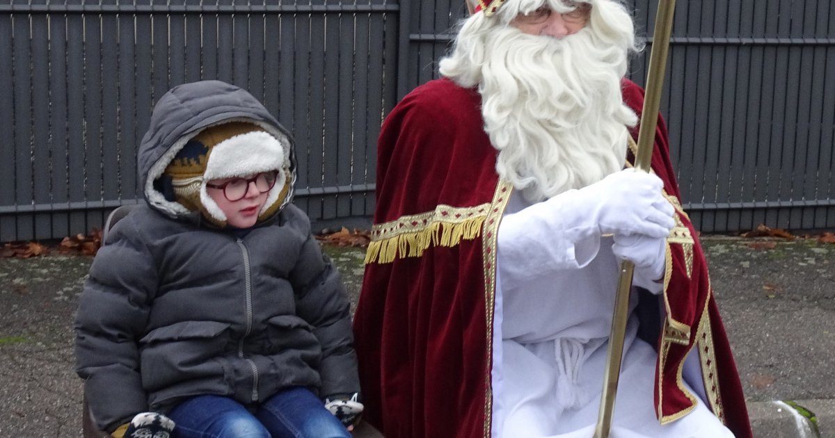 Saint nicolas en visite à richardménil Accueil mairie de richardménil