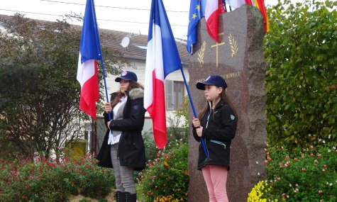 Belle cérémonie de commémoration à Richardménil ce 11 novembre 2022.