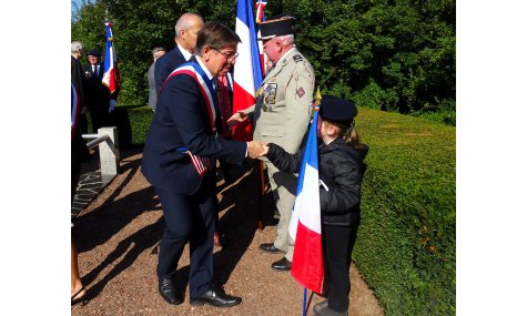 Cérémonie du 21 septembre à la Stèle de Flavigny